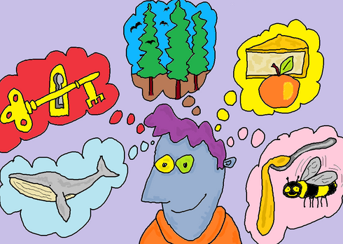 Dad smiling about matching well with his adopted son